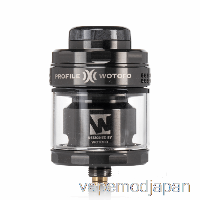 VAPE MOD WOTOFO プロファイル X 28mm RTA ガンメタル